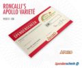 Spendenscheck Vorlage Roncalli´s Apollo Varieté