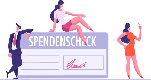 Was ist ein Präsentationsscheck?