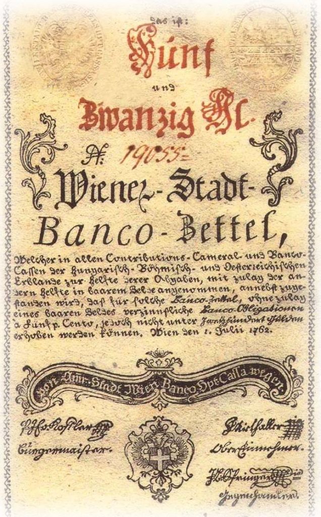 Banco-Zettel