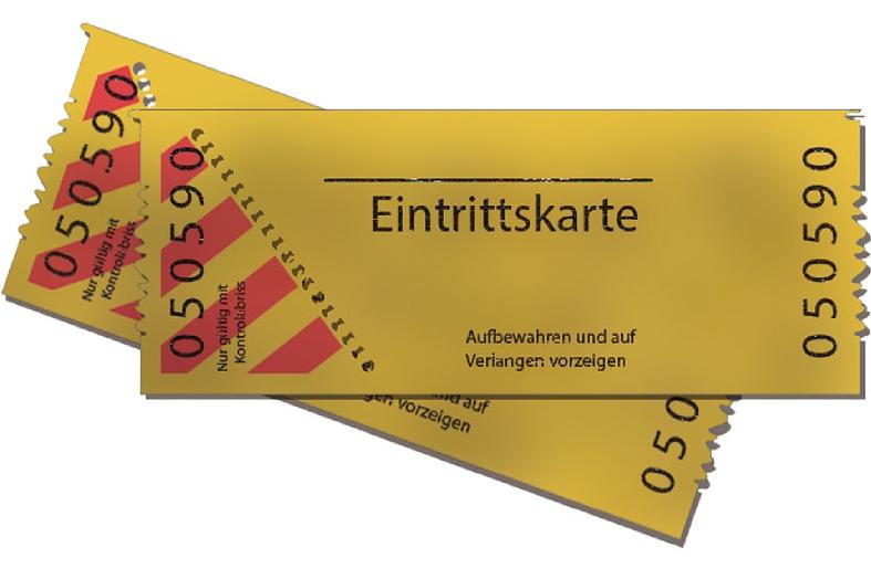 Eintrittskarte, Berechtigungsmarke