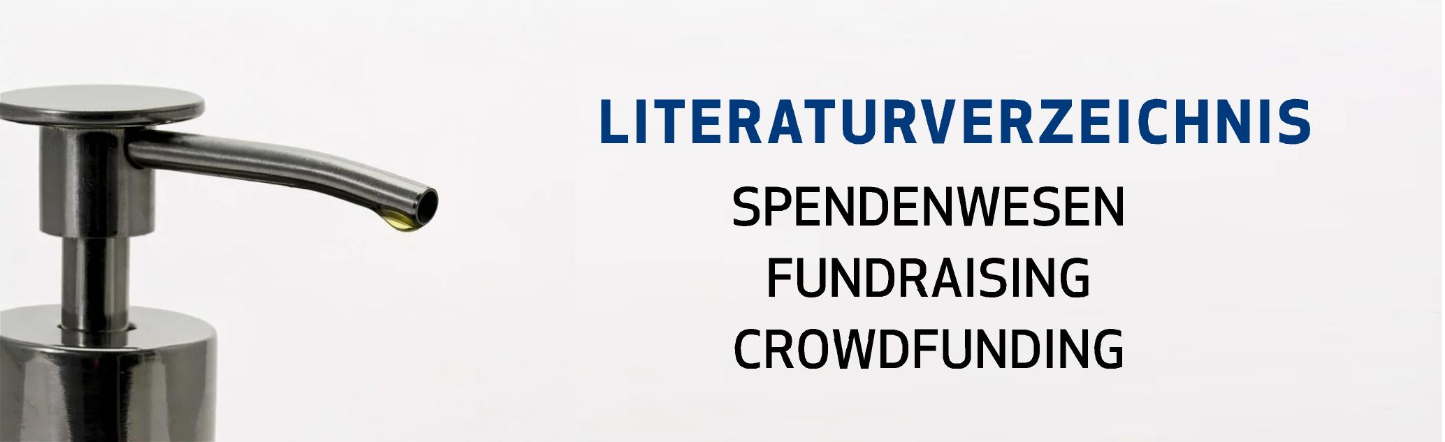 Spendenwesen Fundraising Crowdfunding