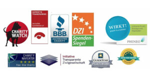 Seit Einführung wichtiger Spendensiegel ist die Transparenz bei der Vergabe von Spendengeldern gegeben. Einem fröhlichen Spenden steht demnach nichts mehr entgegen.